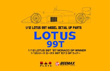 Detail Set Lotus 99T Beemax 1/12